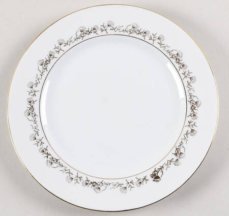 Golden Thistle Salad Plate