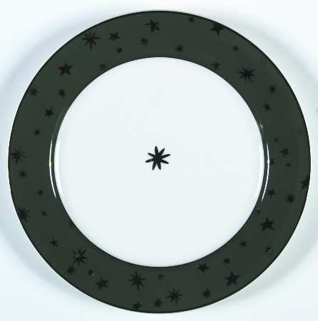 Galaxy Green Salad Plate