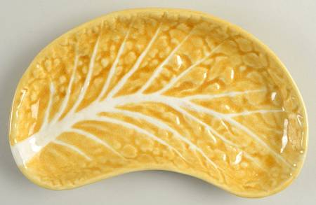 Cabbage Gold Crescent Salad Plate