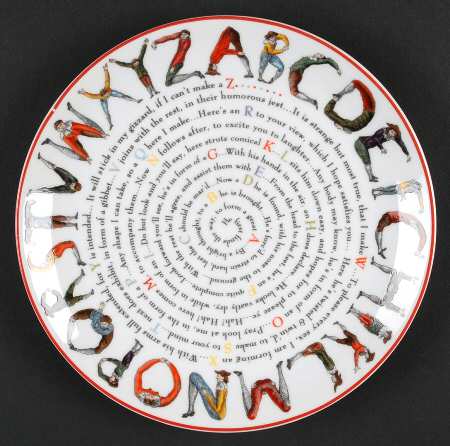 Hotch Potch Alphabet Child's Plate