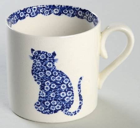 Calico Blue (Crownford Stamp) Child's Mug