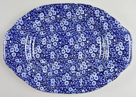 Calico Blue (Crownford Stamp) Underplate for Tureen