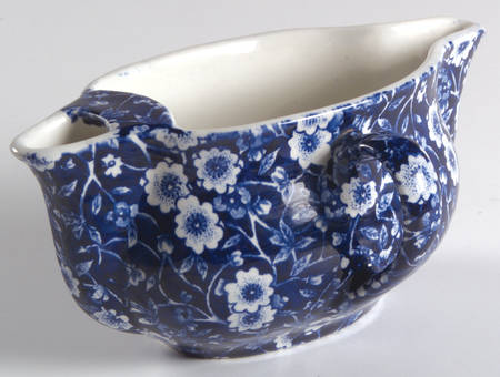 Calico Blue (Crownford Stamp) Gravy Separator