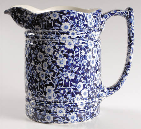 Calico Blue (Crownford Stamp) 12 Oz Pitcher
