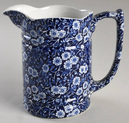 Calico Blue (Crownford Stamp) 40 Oz Pitcher