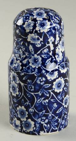 Calico Blue (Crownford Stamp) Pepper Shaker