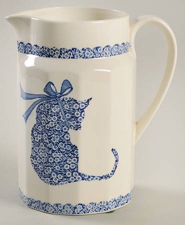 Calico Blue (Crownford Stamp) 24 Oz Pitcher