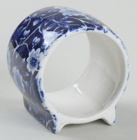 Calico Blue (Crownford Stamp) Napkin Ring