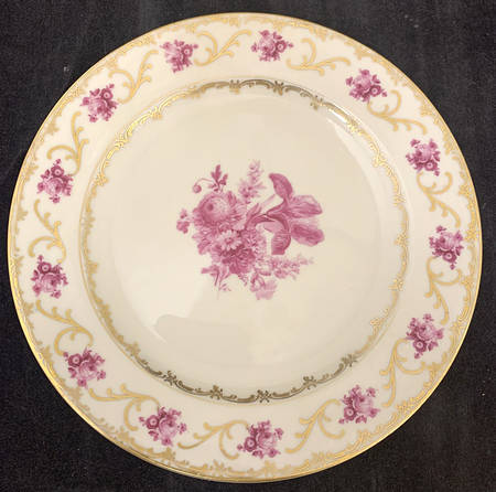 Dresdner Art Pink (Smooth) Salad Plate