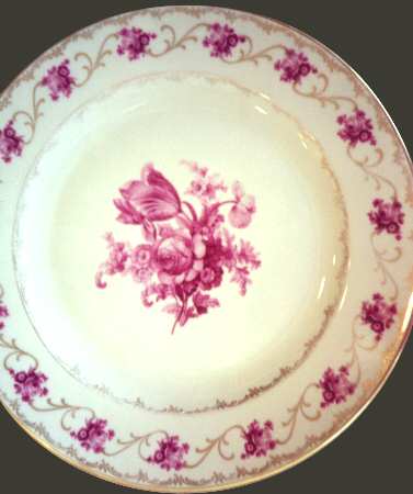 Dresdner Art Pink (Smooth) Dinner Plate