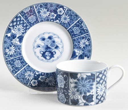 SEI4 Flat Cup & Saucer Set