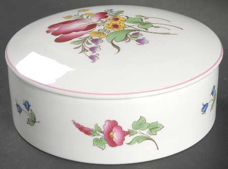 Marlborough Sprays Round Box & Lid