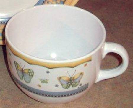 Butterfly (Handpainted) Melamine Mug