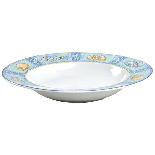 Mystic Bay Large Rim Soup Bowl
