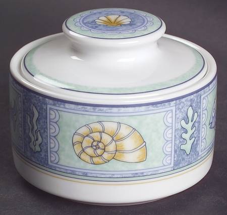 Mystic Bay Sugar Bowl & Lid