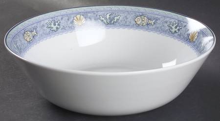 Mystic Bay 9" Round Vegetable Bowl