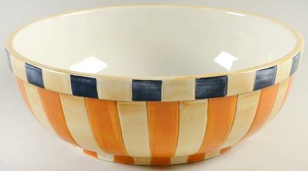 Tea Pots 10" Large Salad Serving Bowl