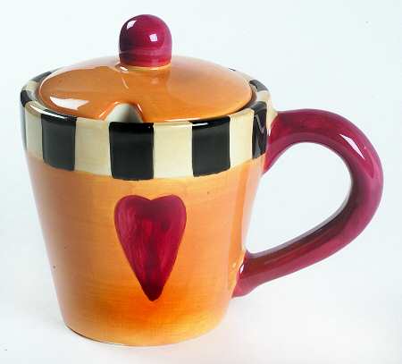 Tea Pots Figural Sugar Bowl & Lid