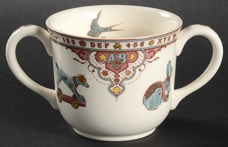 Edwardian Child Collection Multicolor 2 Handled Mug