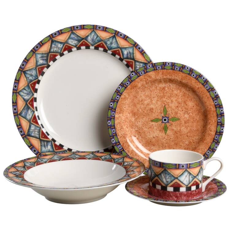 Morocco 5 Piece Place Setting