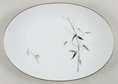 Bamboo Knight 12" Oval Serving Platter