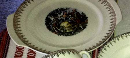 SLM160 Handled Cake Plate