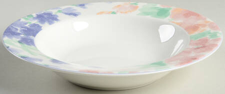 Wisteria Rim Soup Bowl