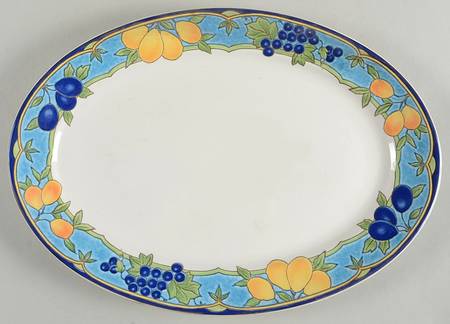 Summersweet 16" Oval Serving Platter