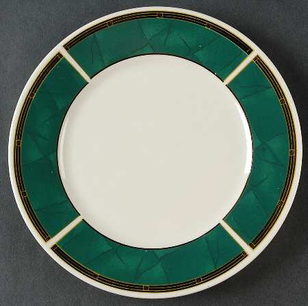 Emerald Salad Plate