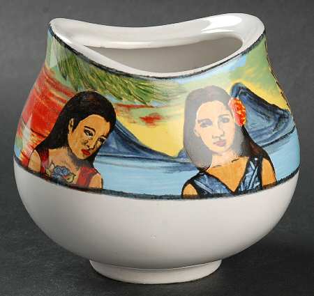 Fantasy Island Sugar Bowl No Lid