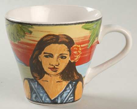 Fantasy Island Flat Cup