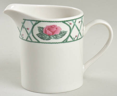 Trellis Rose Creamer
