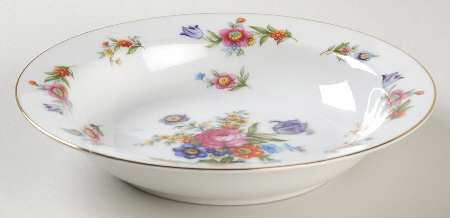 Dresdenia(Occupied Japan) Rim Soup Bowl