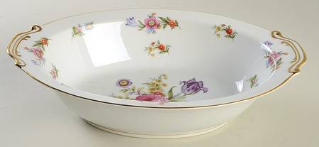 Dresdenia(Occupied Japan) 11" Oval Vegetable Bowl