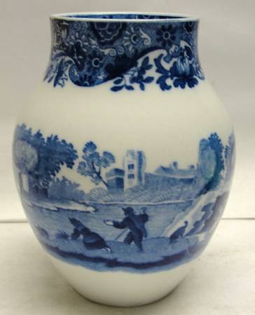 Blue Italian (Older) 4" Vase