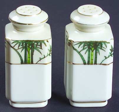 Three Bamboos Salt & Pepper Set