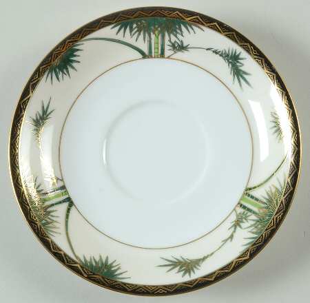 Three Bamboos Saucer