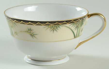Three Bamboos Footed Cup