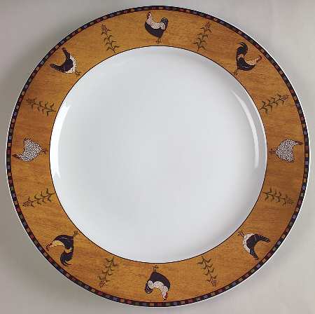 Country Quartet 12" Chop Plate (Round Platter)
