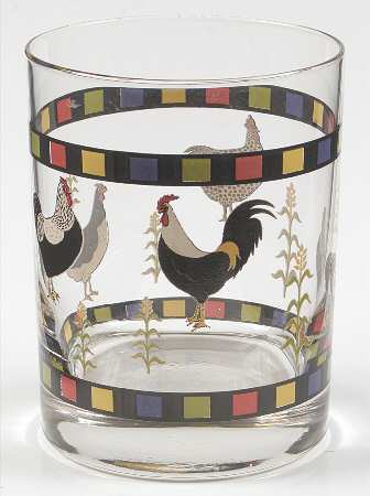 Country Quartet 12 Oz Glassware Double Old Fashioned