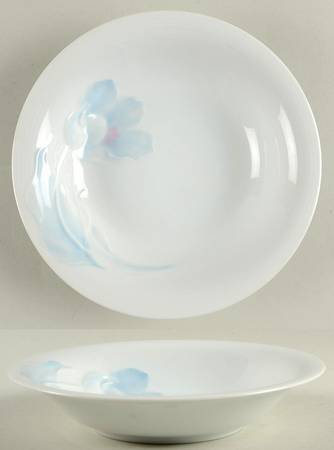 Tulip Blue  Coupe Soup Bowl