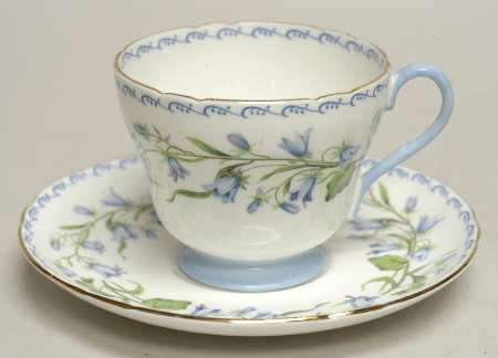 Harebell (Richmond) Footed Cup & Saucer Set