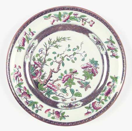 Indian Tree (Rust, Green Blue (Smooth) by Spode