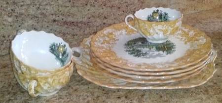 2-8408 Flat Cup & Saucer Set