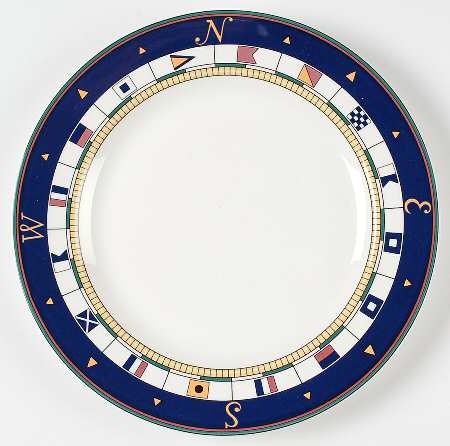 Anchors Aweigh 12" Chop Plate (Round Platter)