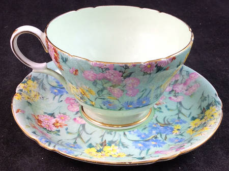 Melody Footed Cup & Saucer Set