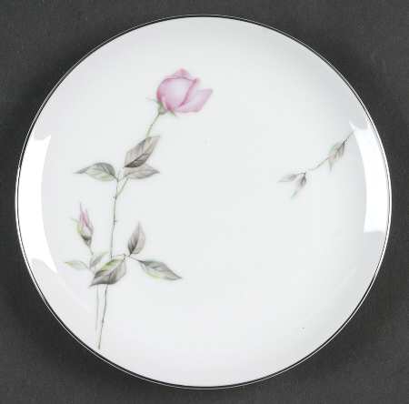 Dawn Rose Bread & Butter Plate by Sango