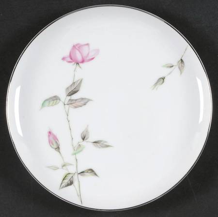 Dawn Rose Salad Plate