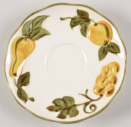 Sculptured Fruit Saucer