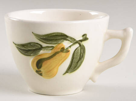 Sculptured Fruit Flat Cup
